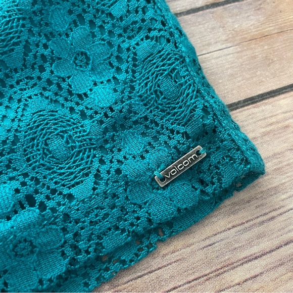 NWT volcom teal skirt - Picture 4 of 6